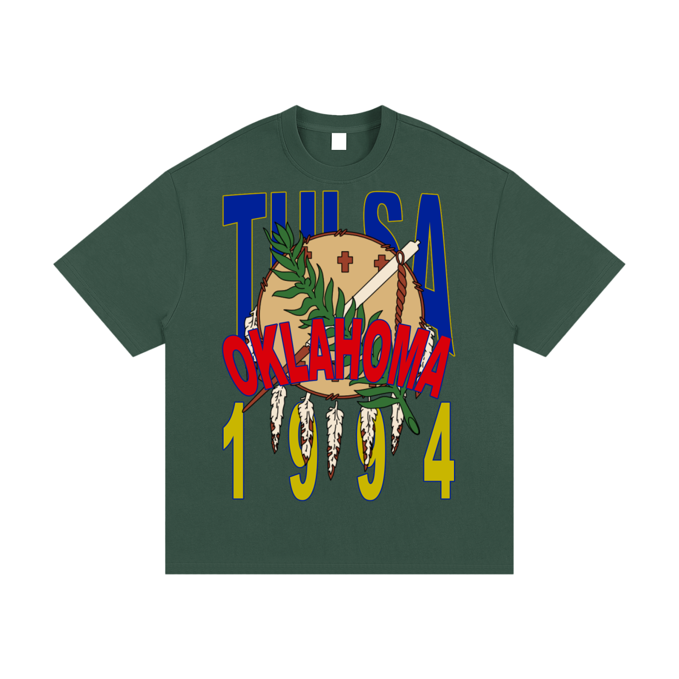 Tulsa, Oklahoma 1994 Osage Tee