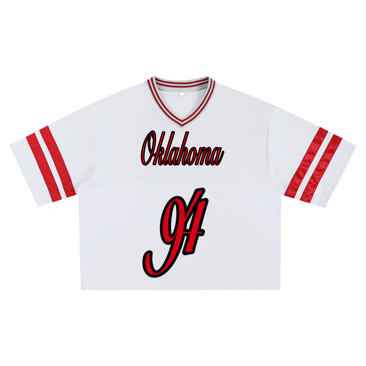Oklahoma Taped Mesh Boxy Jersey