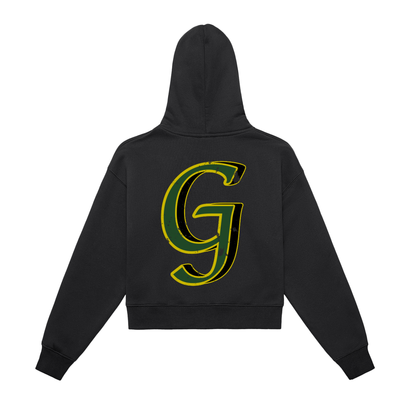 G-Wood Zip Cropped Hoodie