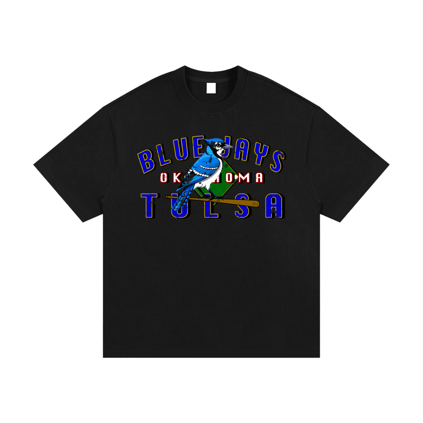 Tulsa Blue Jays Heavyweight Cotton T-Shirt