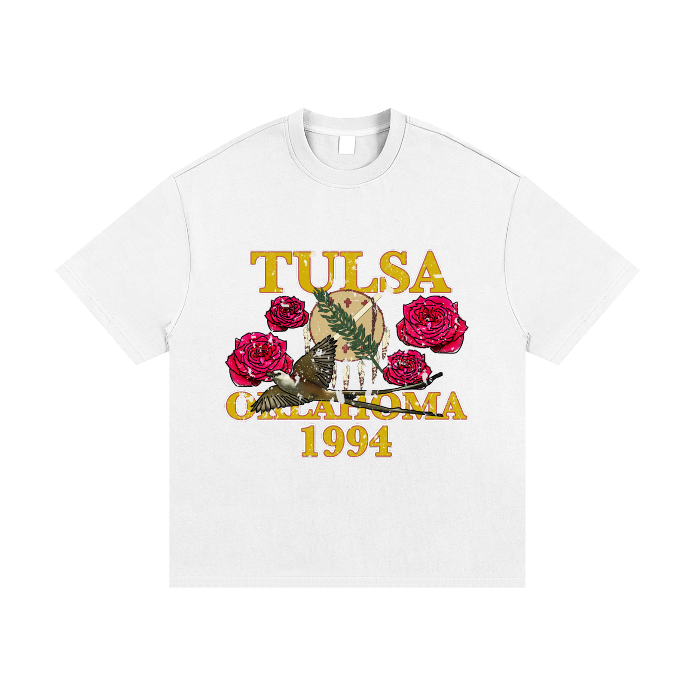 Tulsa, Oklahoma 1994 Rose Tee