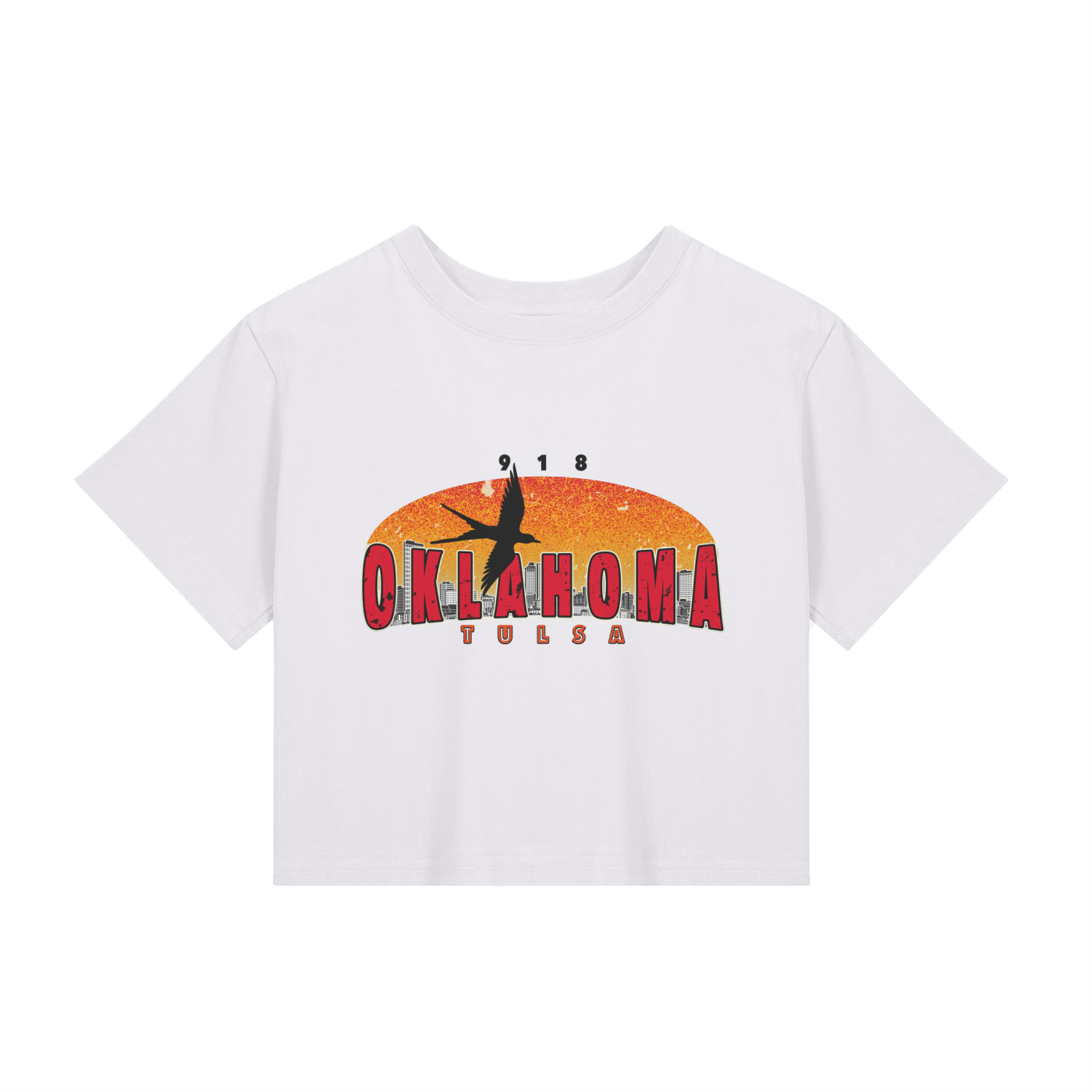 Tulsa, Oklahoma 918 Sun Baby Tee