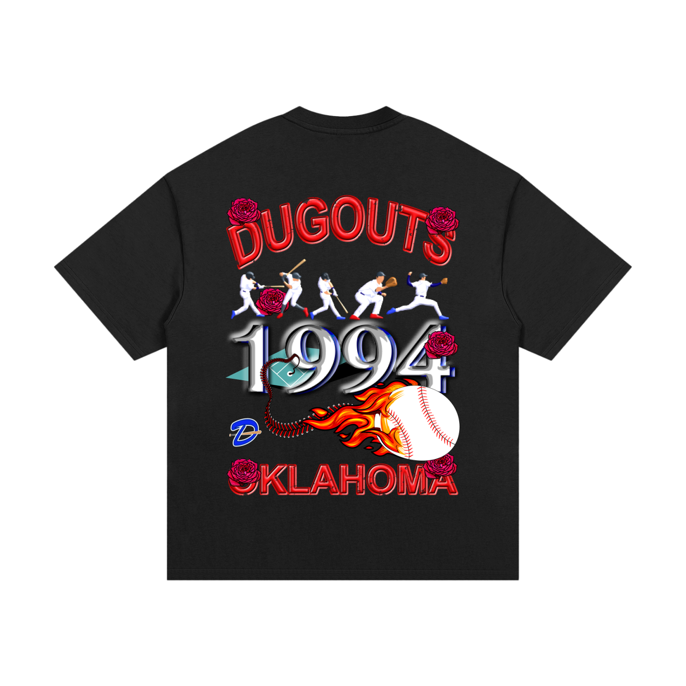 NLA DUGOUTS Heavyweight Cotton T-Shirt