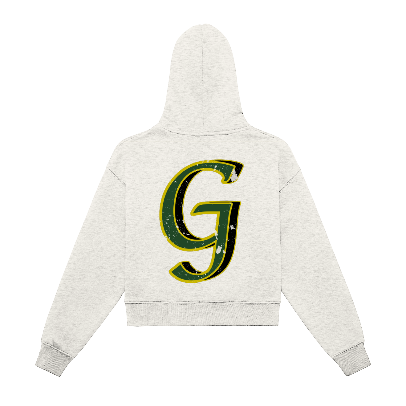 G-Wood Zip Cropped Hoodie