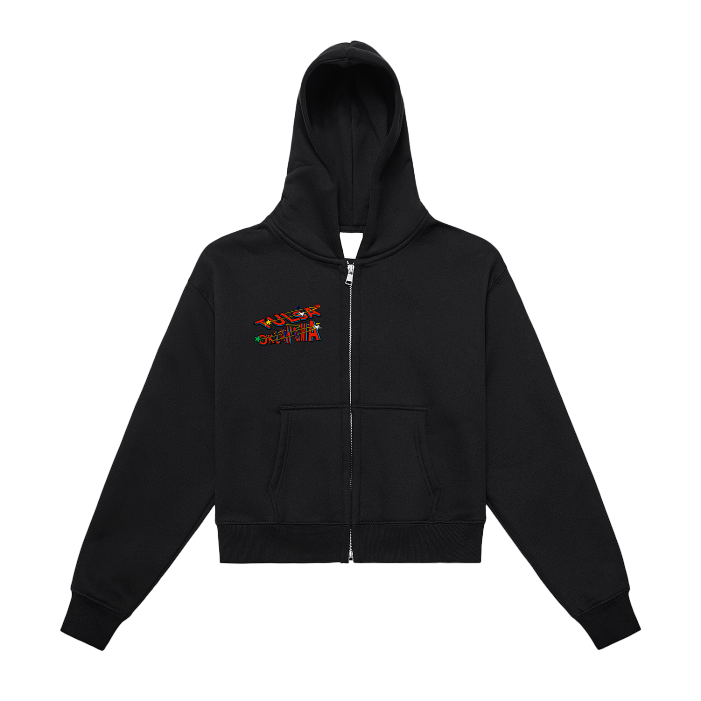 Tulsa, Oklahoma Daze Cropped Hoodie