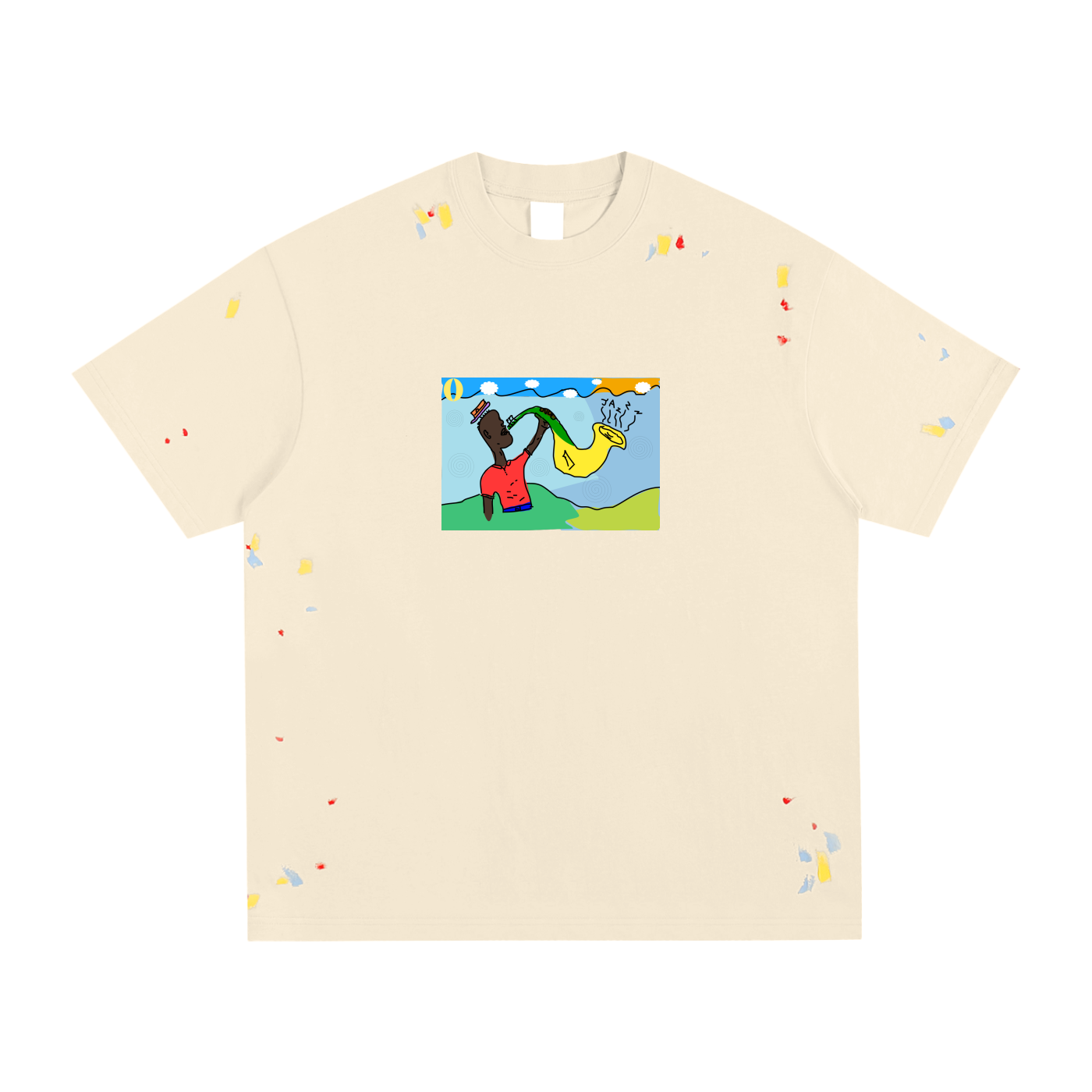 Jazzz Paint Tee