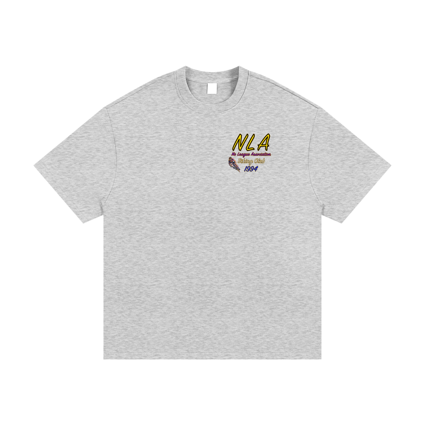 NLA Biking Club Chest Heavyweight Cotton T-Shirt