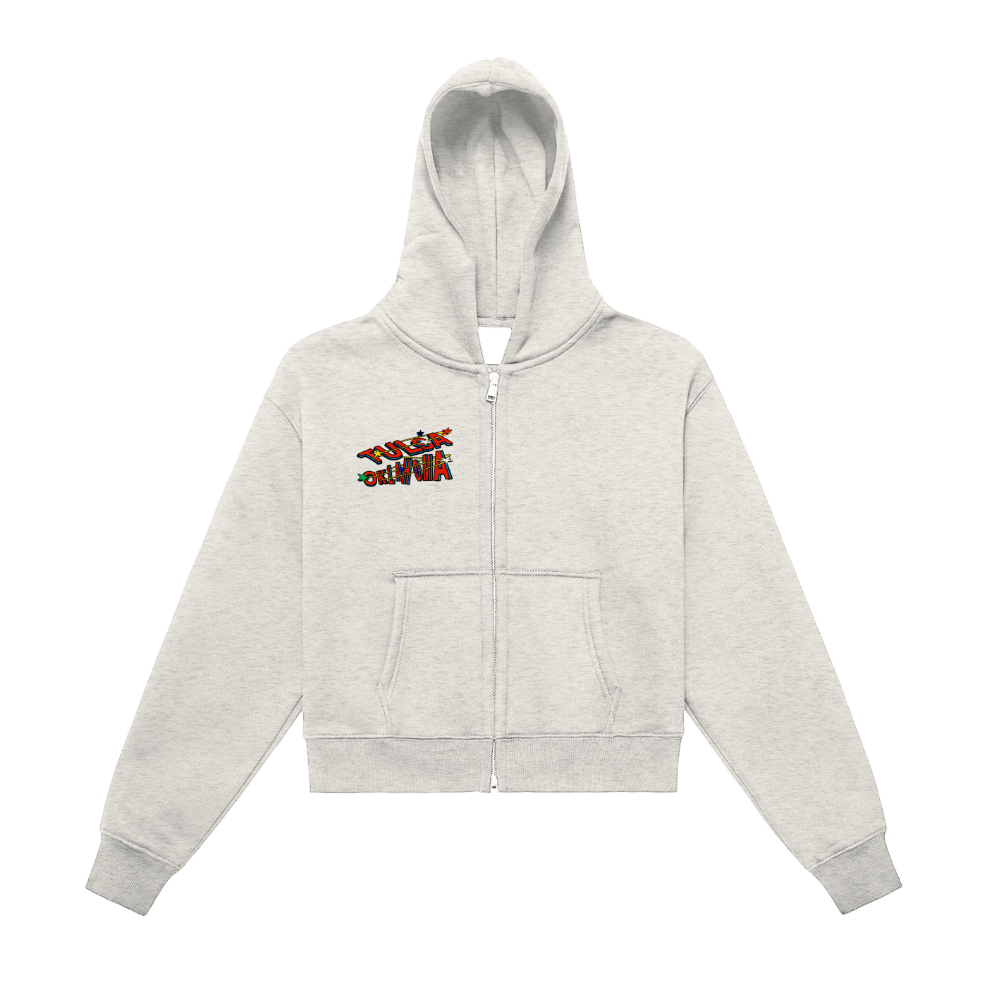 Tulsa, Oklahoma Daze Cropped Hoodie