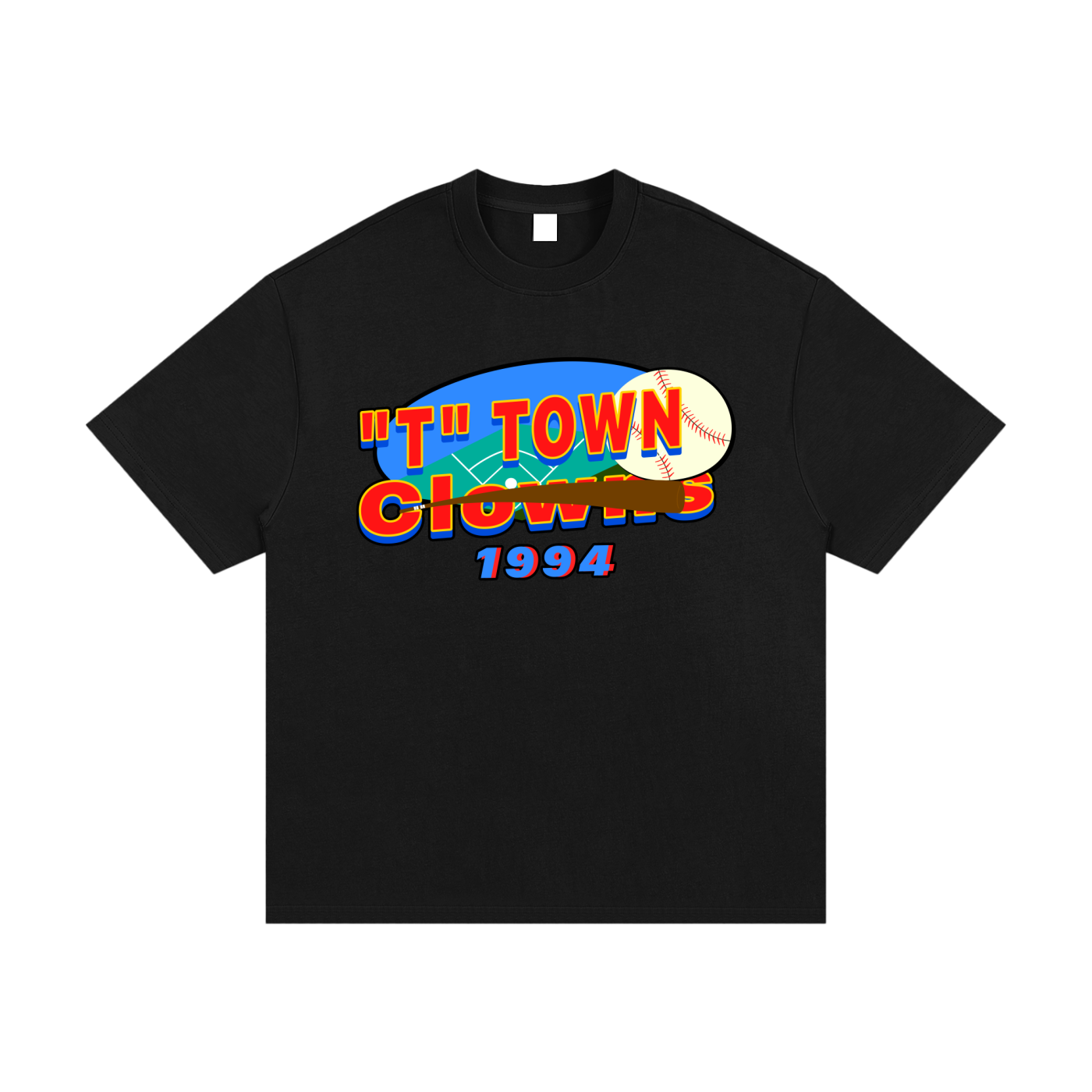 T-Town Clowns Heavyweight Cotton T-Shirt