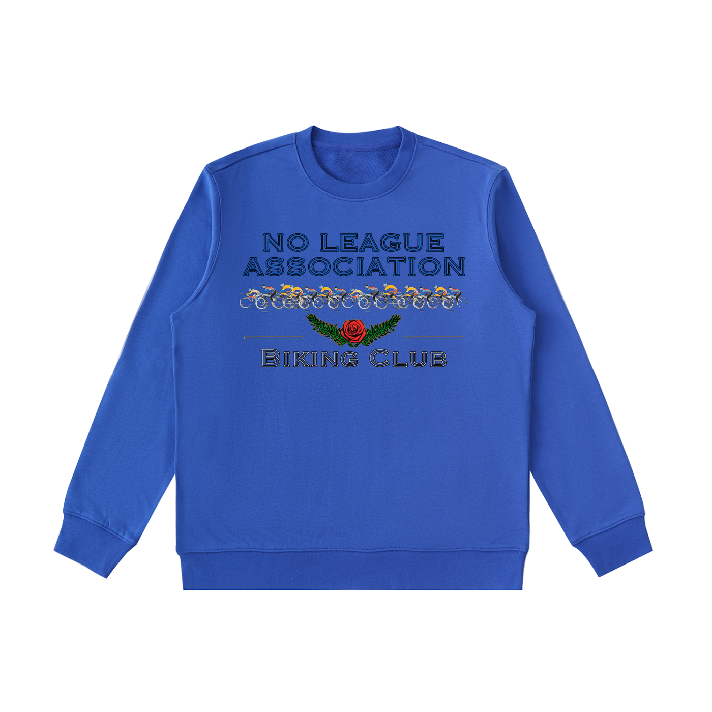 NLA Biking Club Heavyweight Crewneck  Sweatshirt