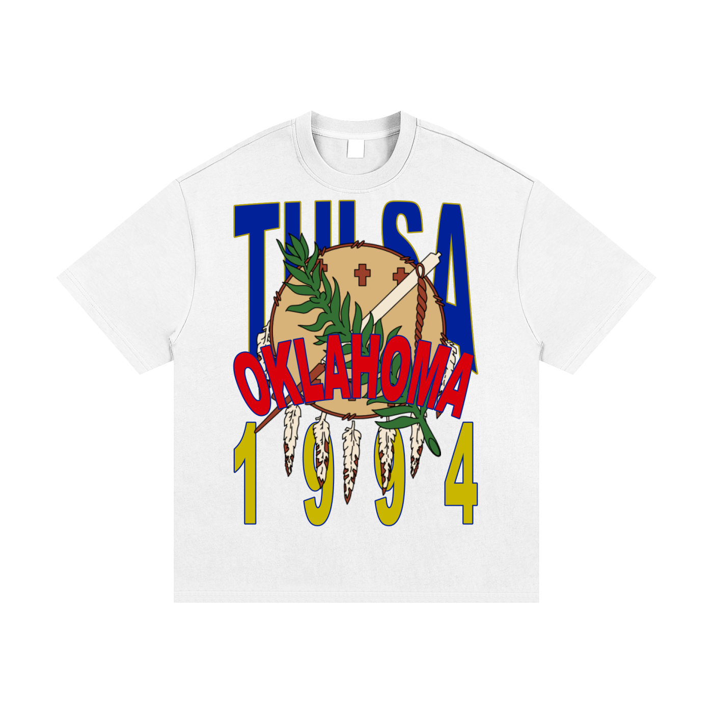 Tulsa, Oklahoma 1994 Osage Tee