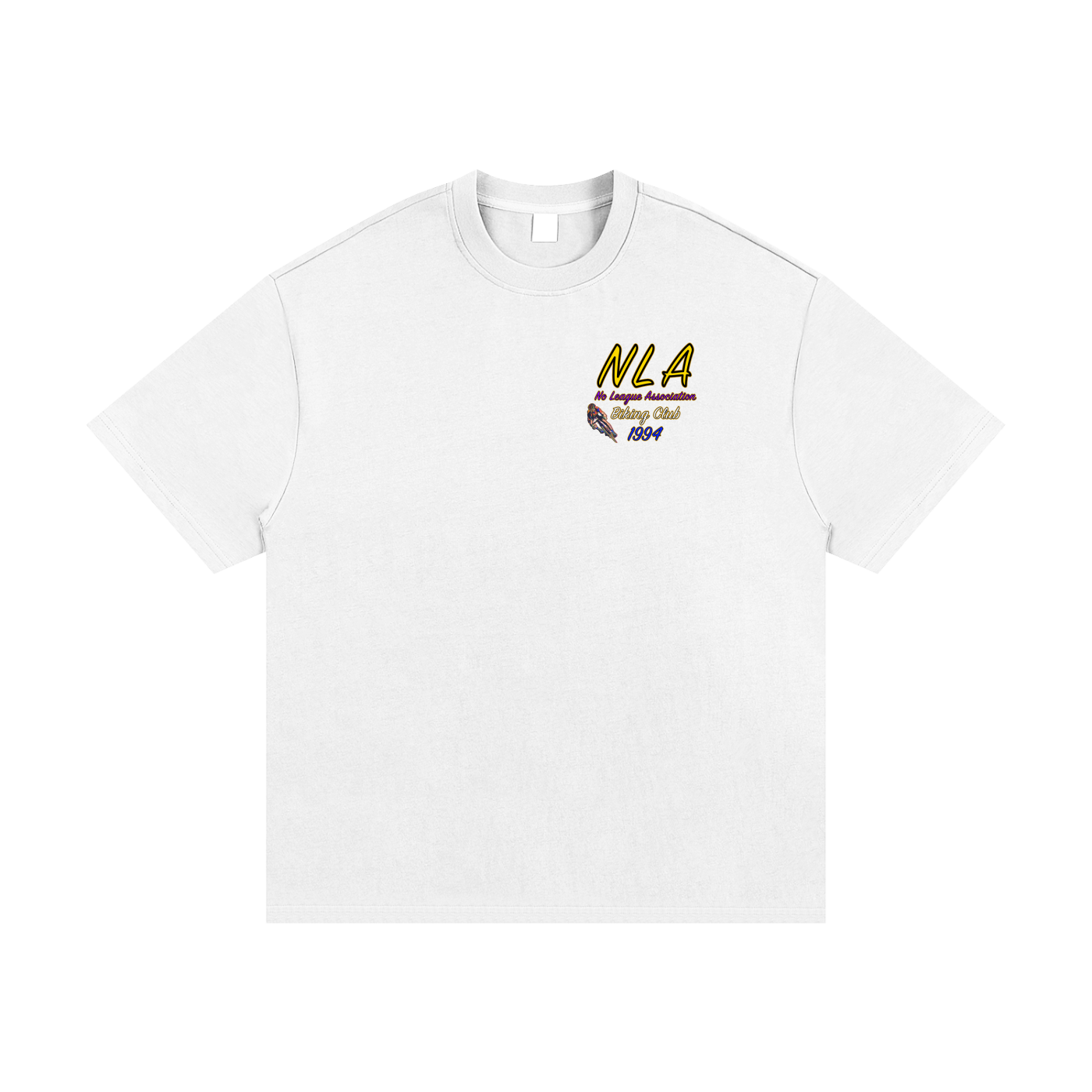 NLA Biking Club Chest Heavyweight Cotton T-Shirt