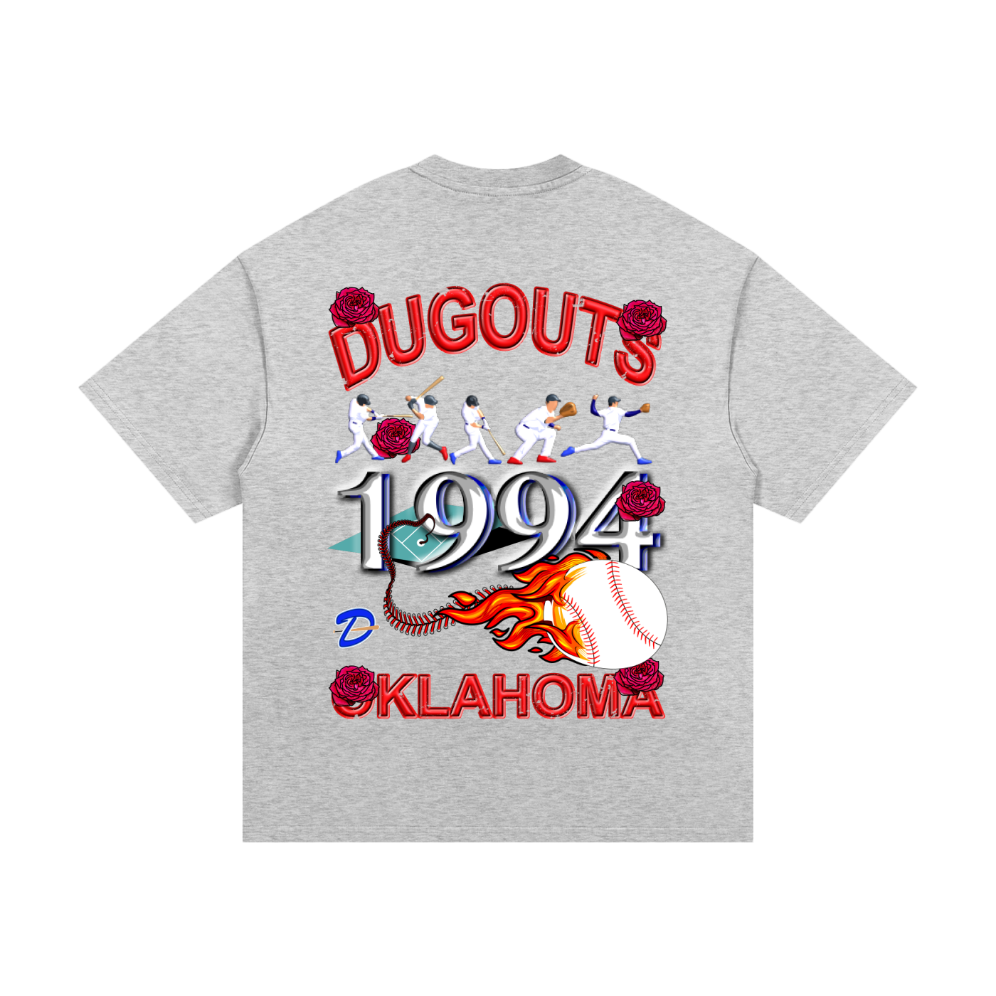 NLA DUGOUTS Heavyweight Cotton T-Shirt