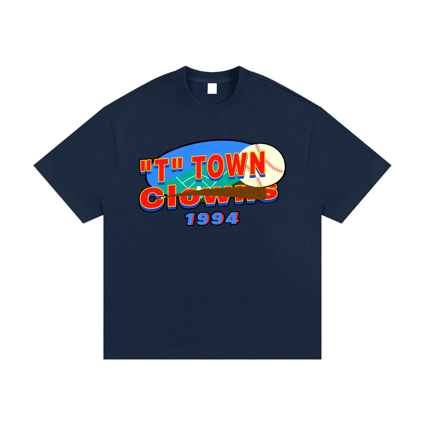 T-Town Clowns Heavyweight Cotton T-Shirt