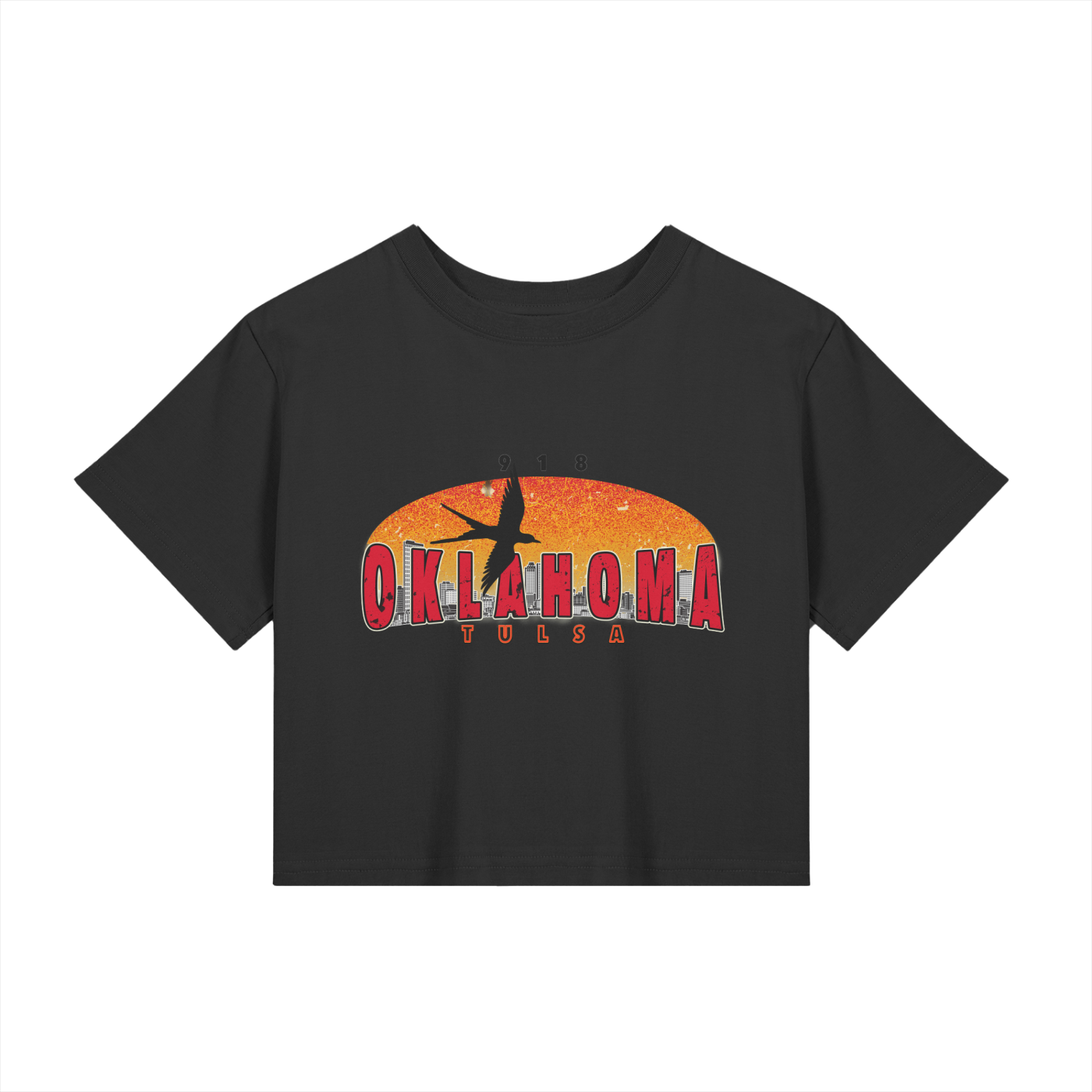 Tulsa, Oklahoma 918 Sun Baby Tee