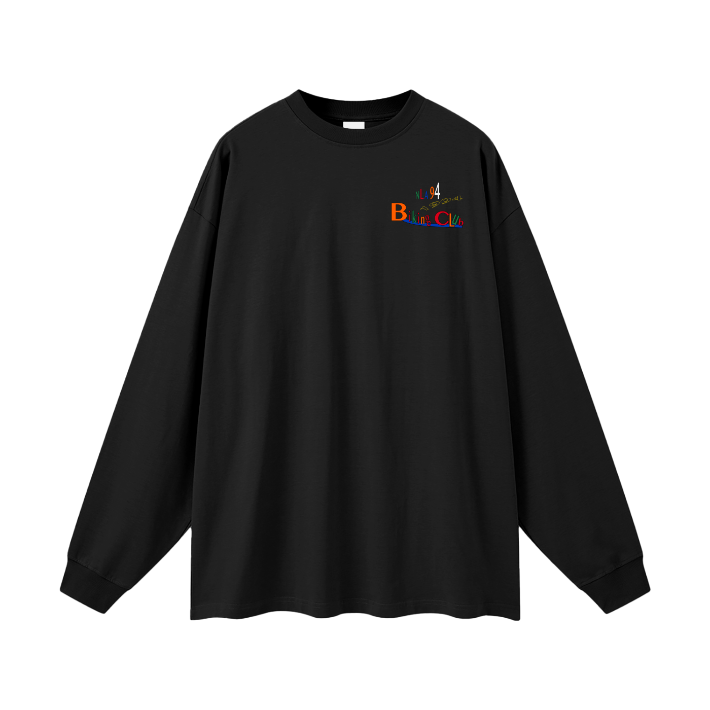 Uphill Biking Club NLA Oversized Long Sleeve T-Shirt