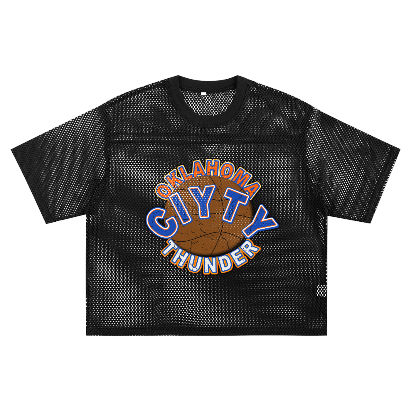 OKC Thunder Boxy Mesh Jersey