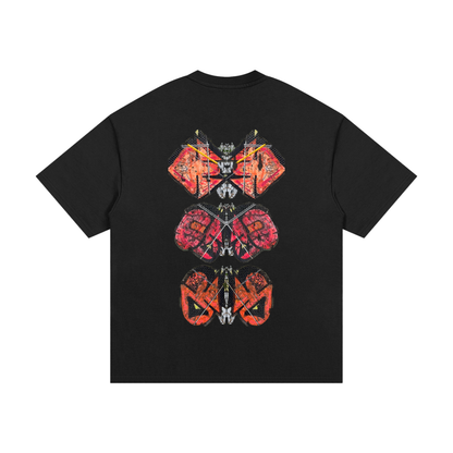 Graffiti Butterfly Heavyweight Tee
