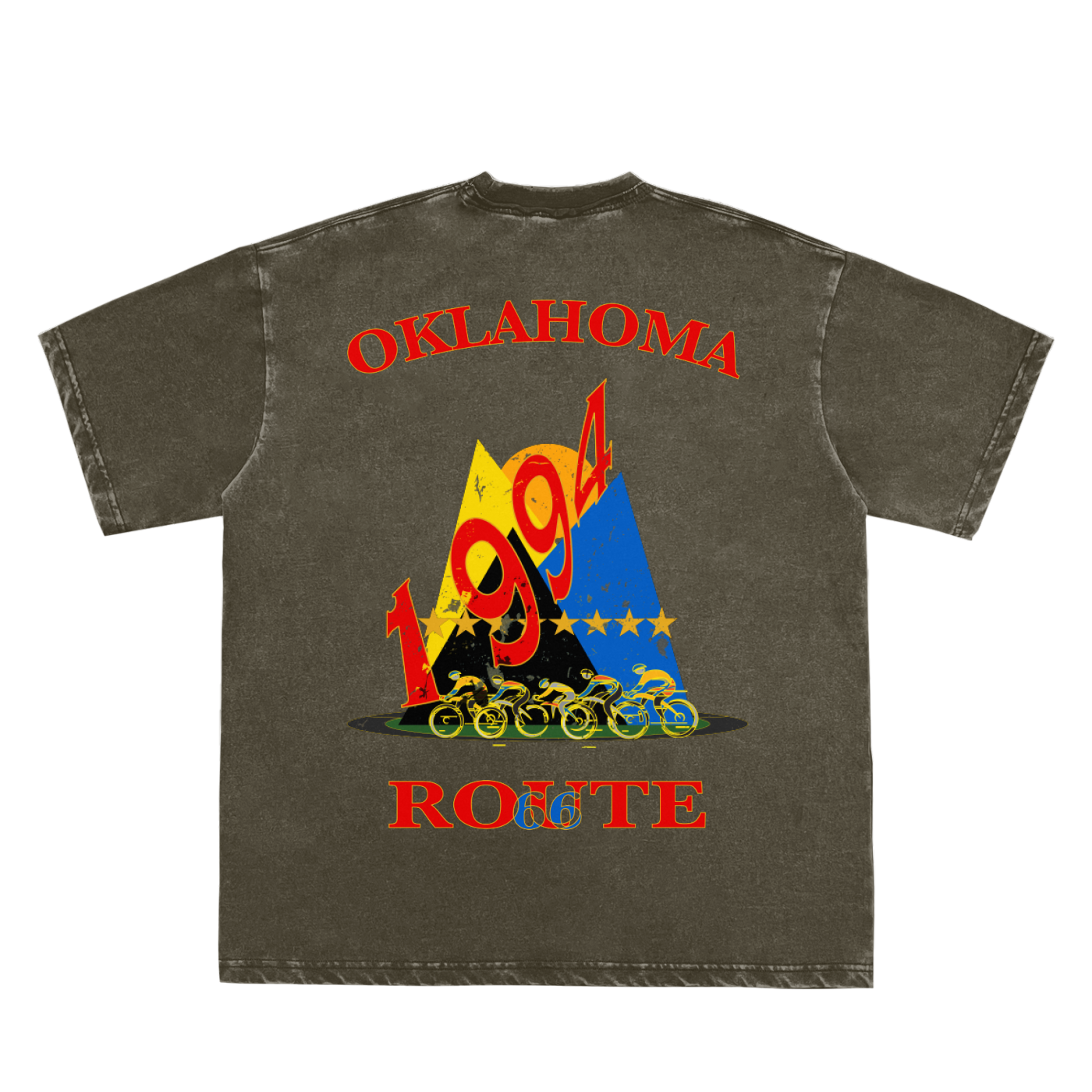 Cycle Route 66 Tattered Tee