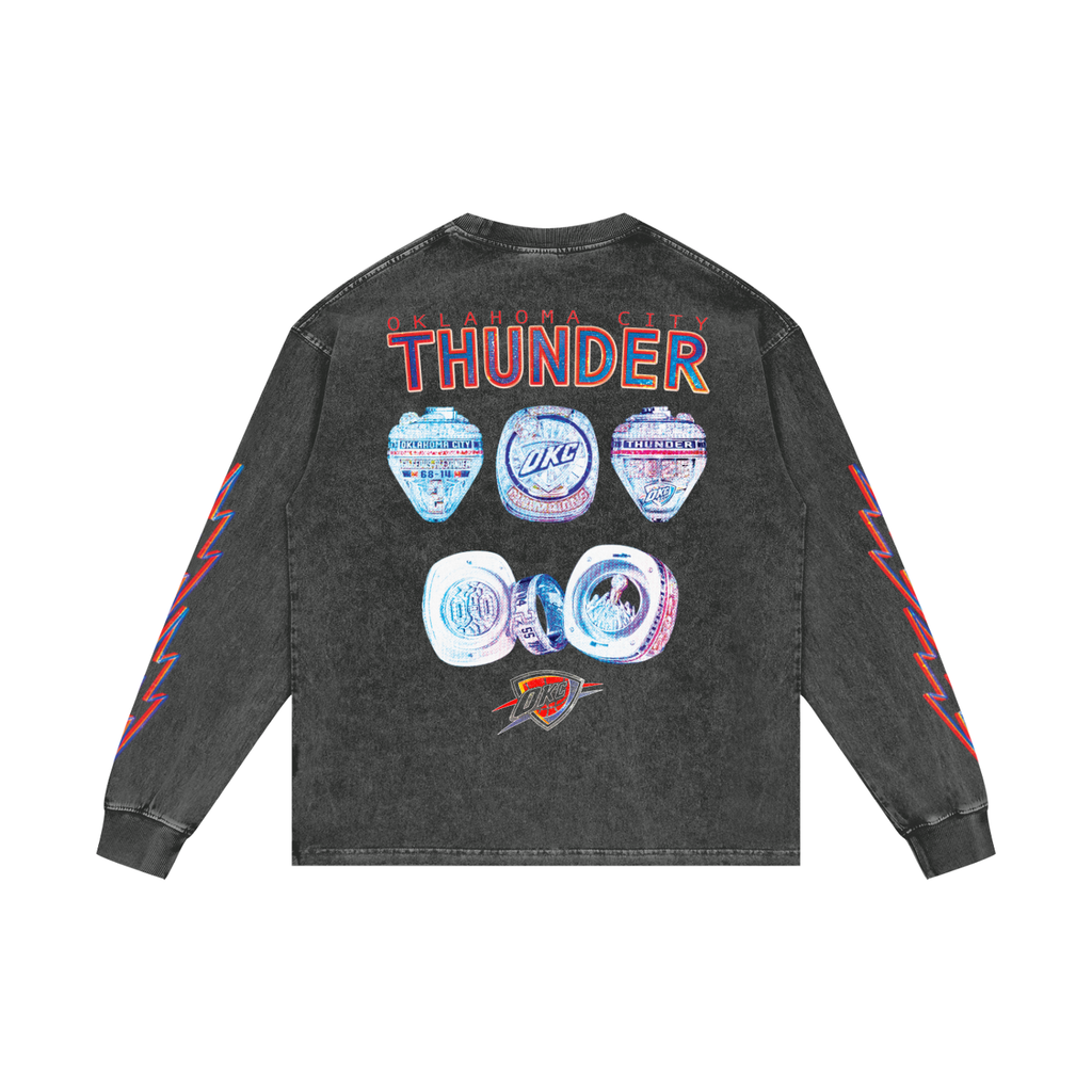OKC Thunder 2025 Champions Long Sleeve T-Shirt