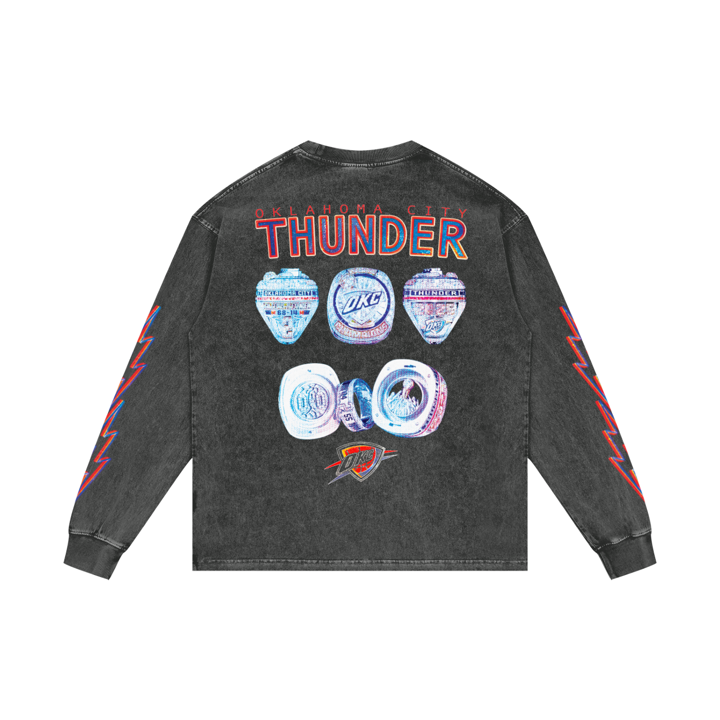 OKC Thunder 2025 Champions Long Sleeve T-Shirt