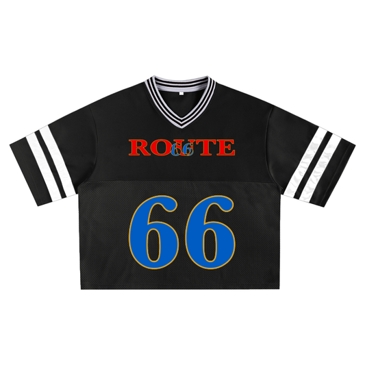 Route 66 Taped Mesh Boxy Jersey