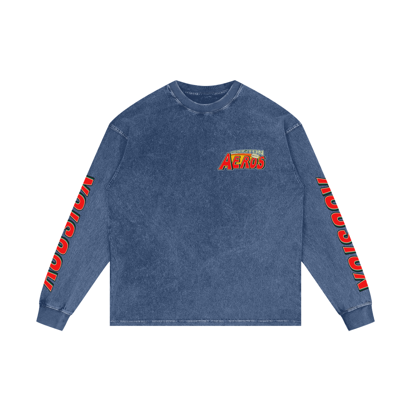 Houston Aeros Long Sleeve T-Shirt