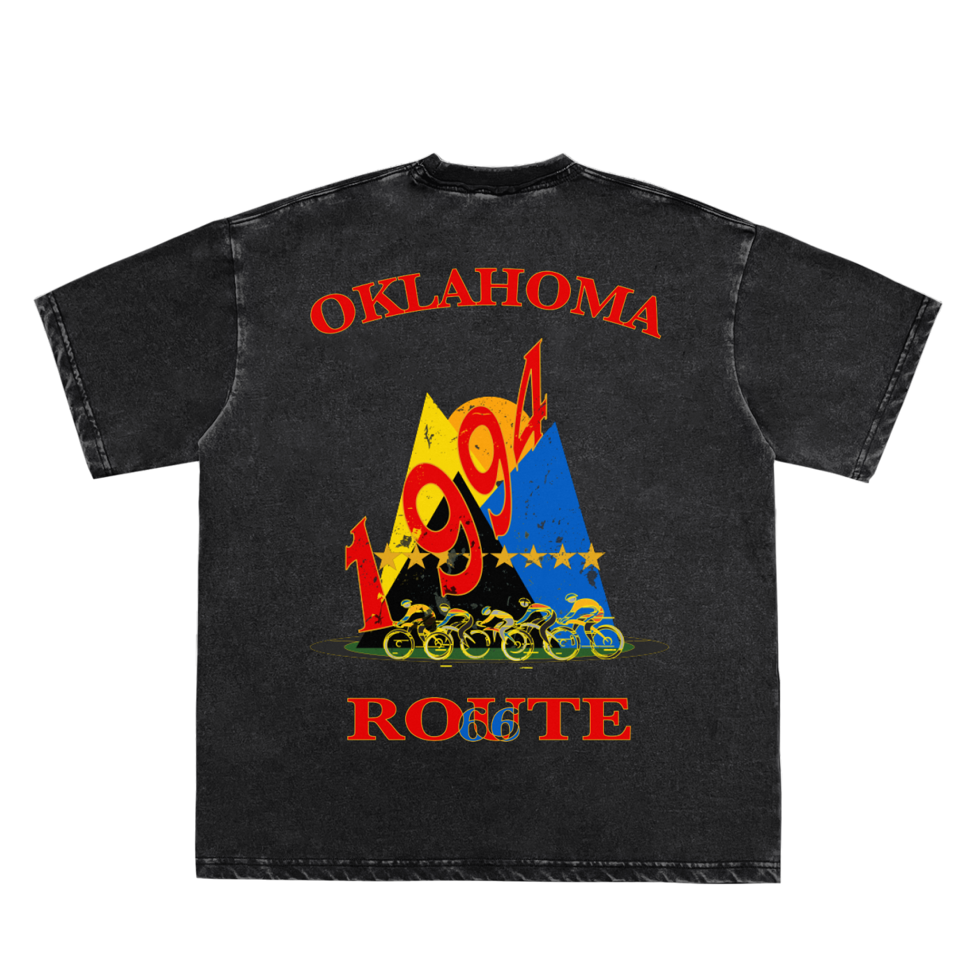 Cycle Route 66 Tattered Tee