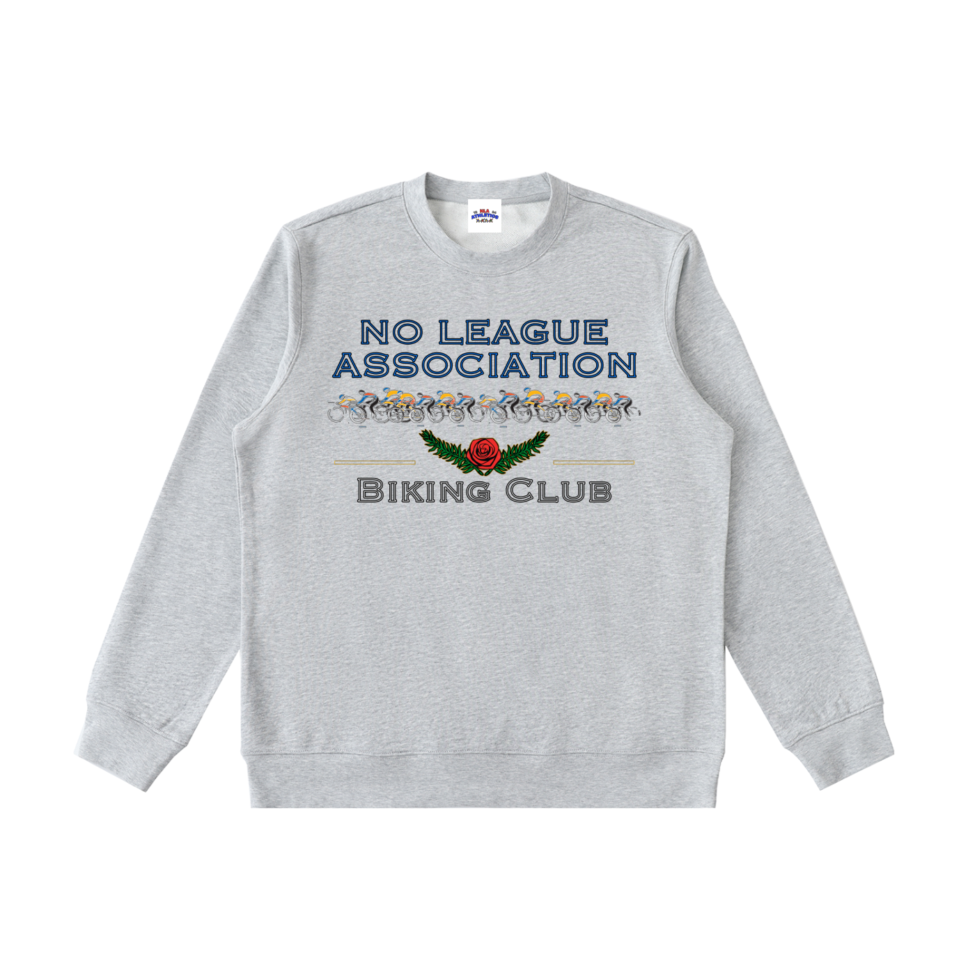 NLA Biking Club Heavyweight Crewneck  Sweatshirt
