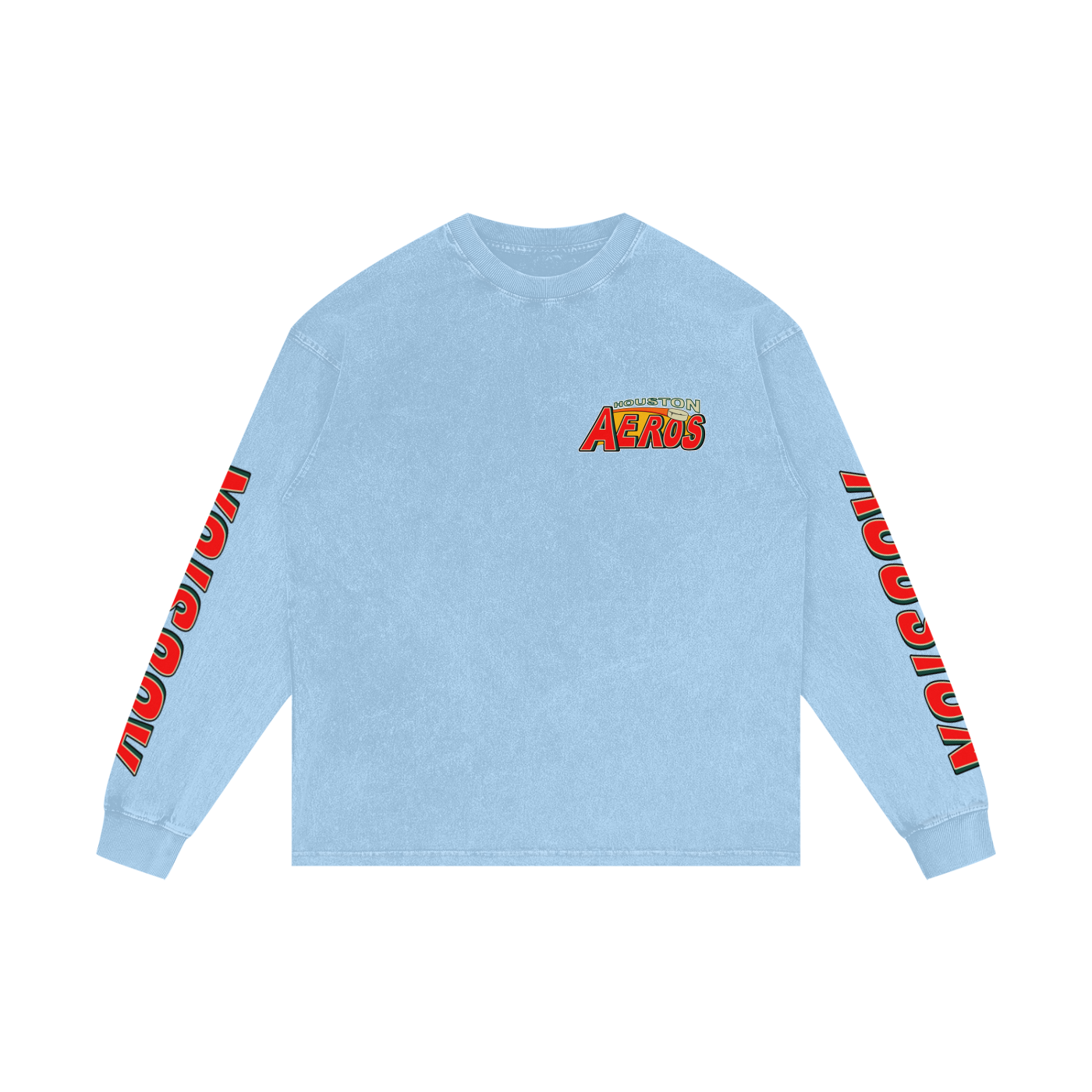 Houston Aeros Long Sleeve T-Shirt