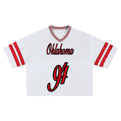 Oklahoma Taped Mesh Boxy Jersey