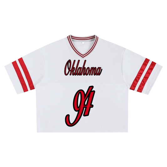Oklahoma Taped Mesh Boxy Jersey