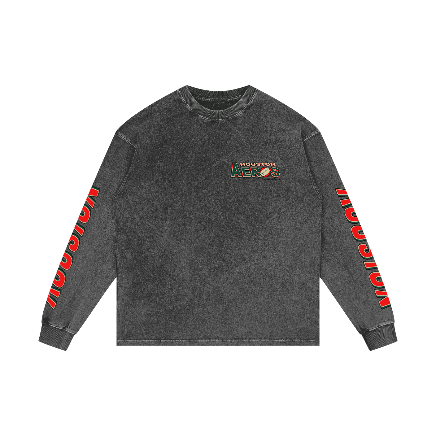 Houston Aeros Long Sleeve T-Shirt