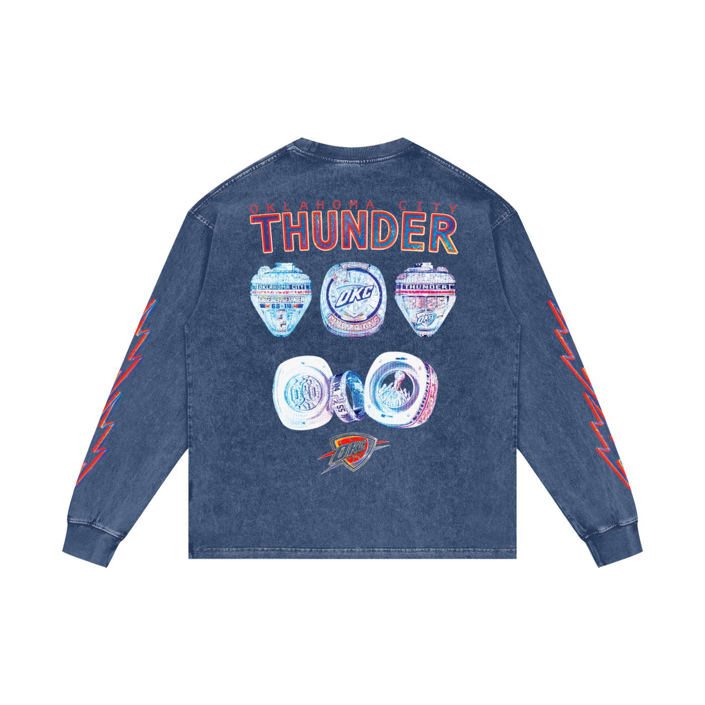 OKC Thunder 2025 Champions Long Sleeve T-Shirt