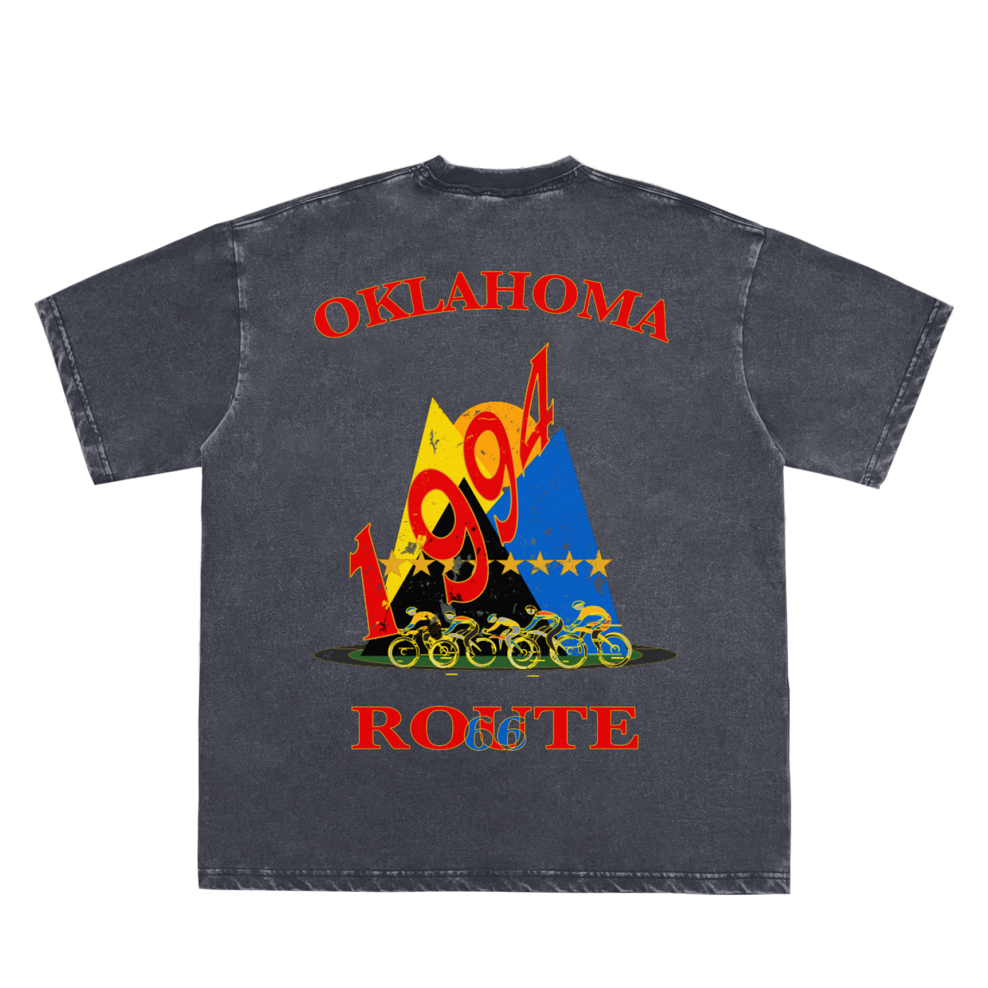 Cycle Route 66 Tattered Tee
