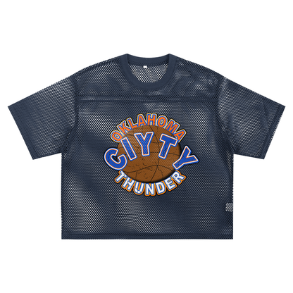 OKC Thunder Boxy Mesh Jersey