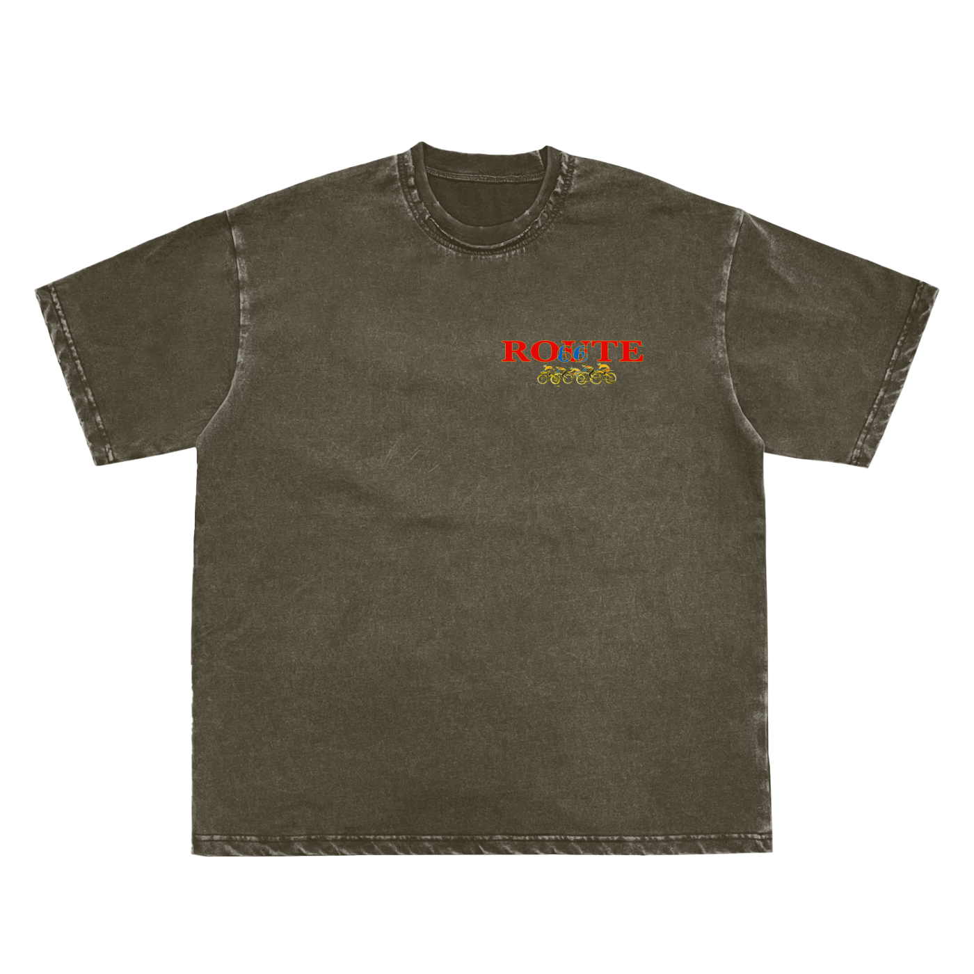 Cycle Route 66 Tattered Tee