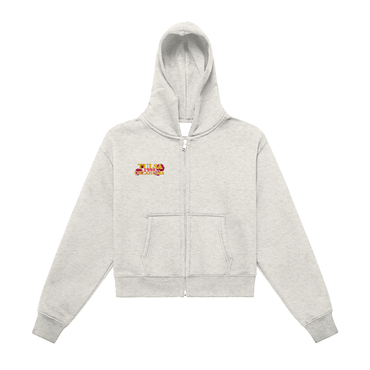 Tulsa, Oklahoma 1994 Rose Cropped Hoodie