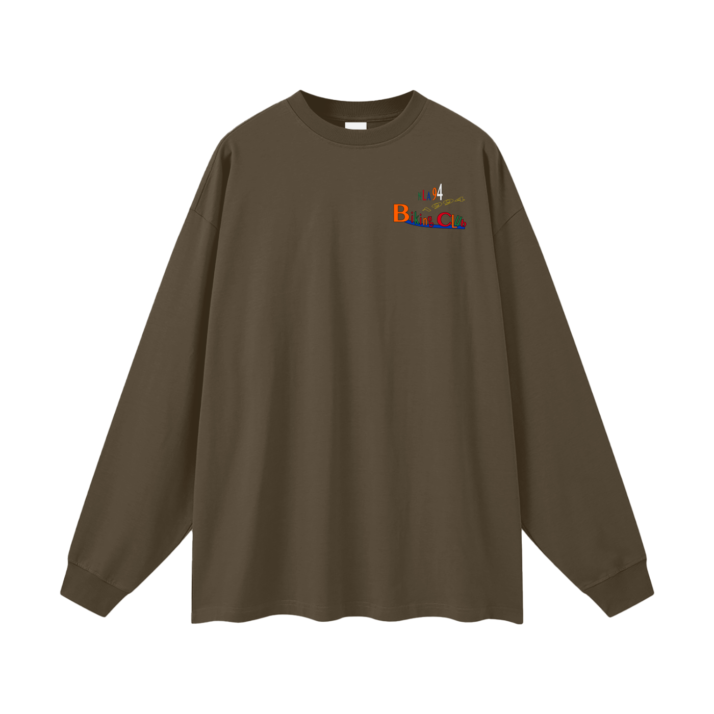Uphill Biking Club NLA Oversized Long Sleeve T-Shirt