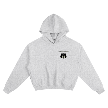 Tulsa Route 66 Boxy Hoodie