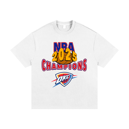 2025 Oklahoma City Thunder NBA Champions Tee