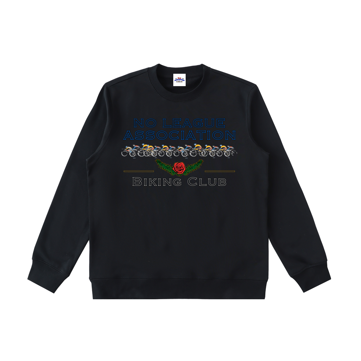 NLA Biking Club Heavyweight Crewneck  Sweatshirt