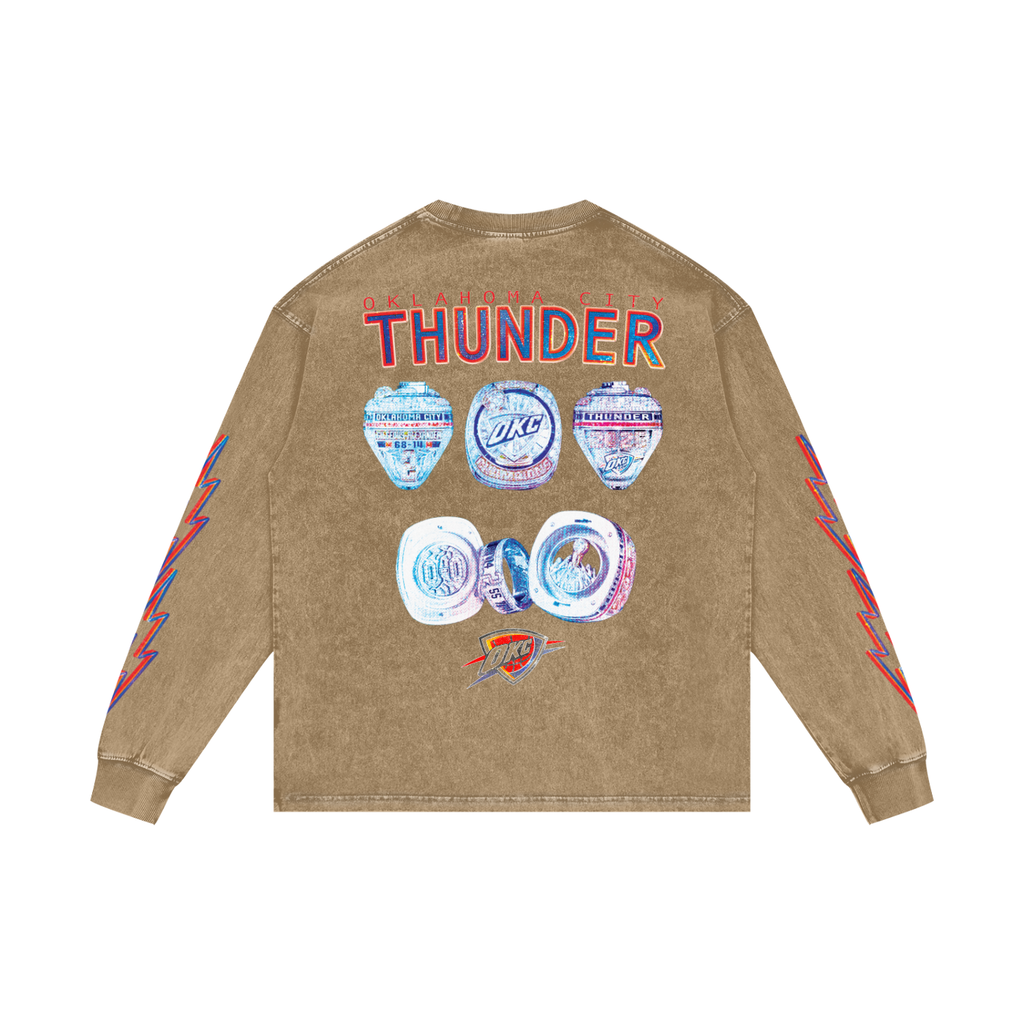OKC Thunder 2025 Champions Long Sleeve T-Shirt
