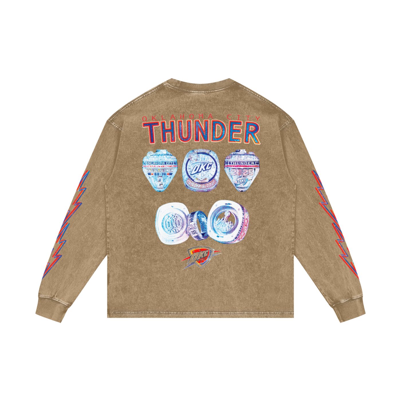 OKC Thunder 2025 Champions Long Sleeve T-Shirt
