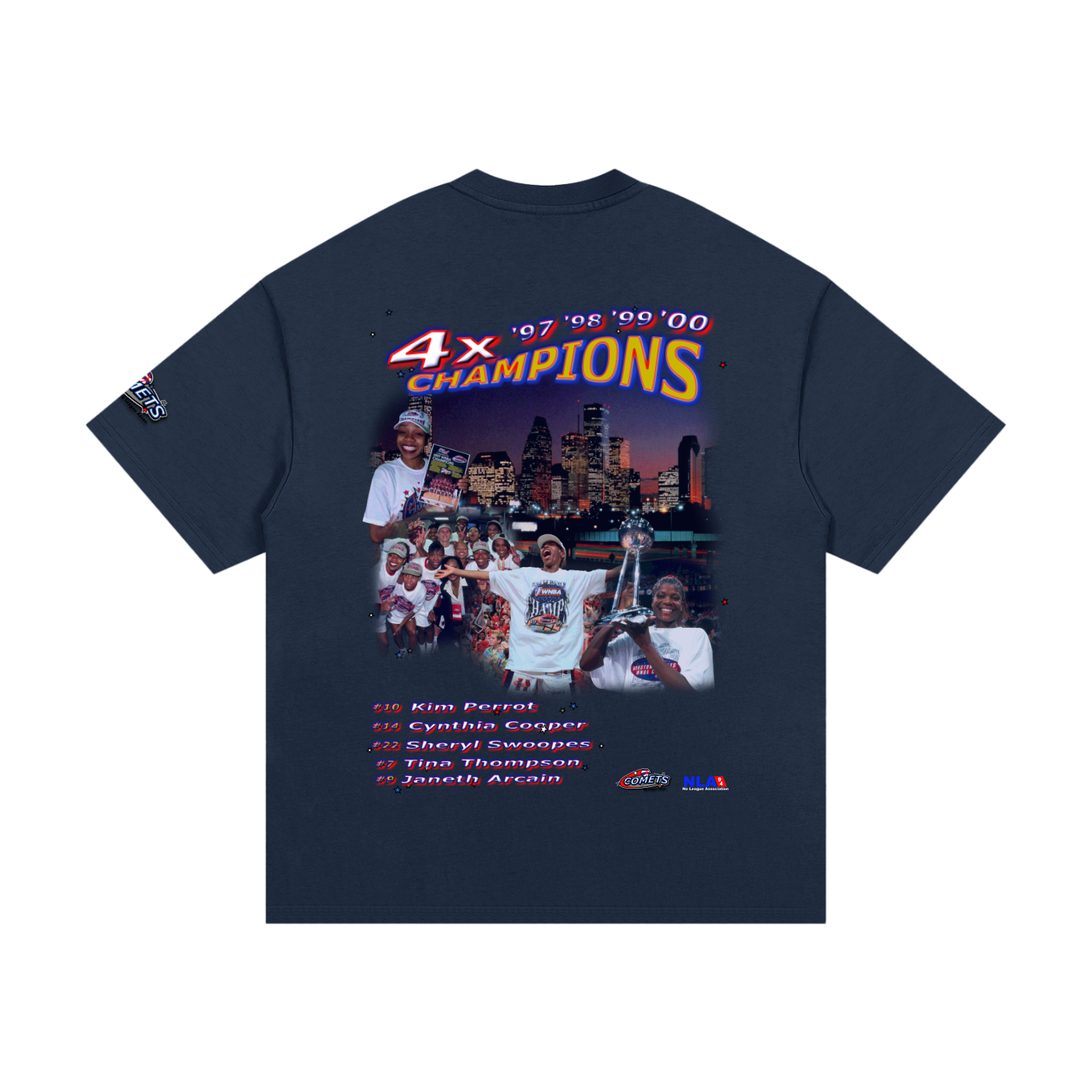 Comets 4x Champions T-Shirt