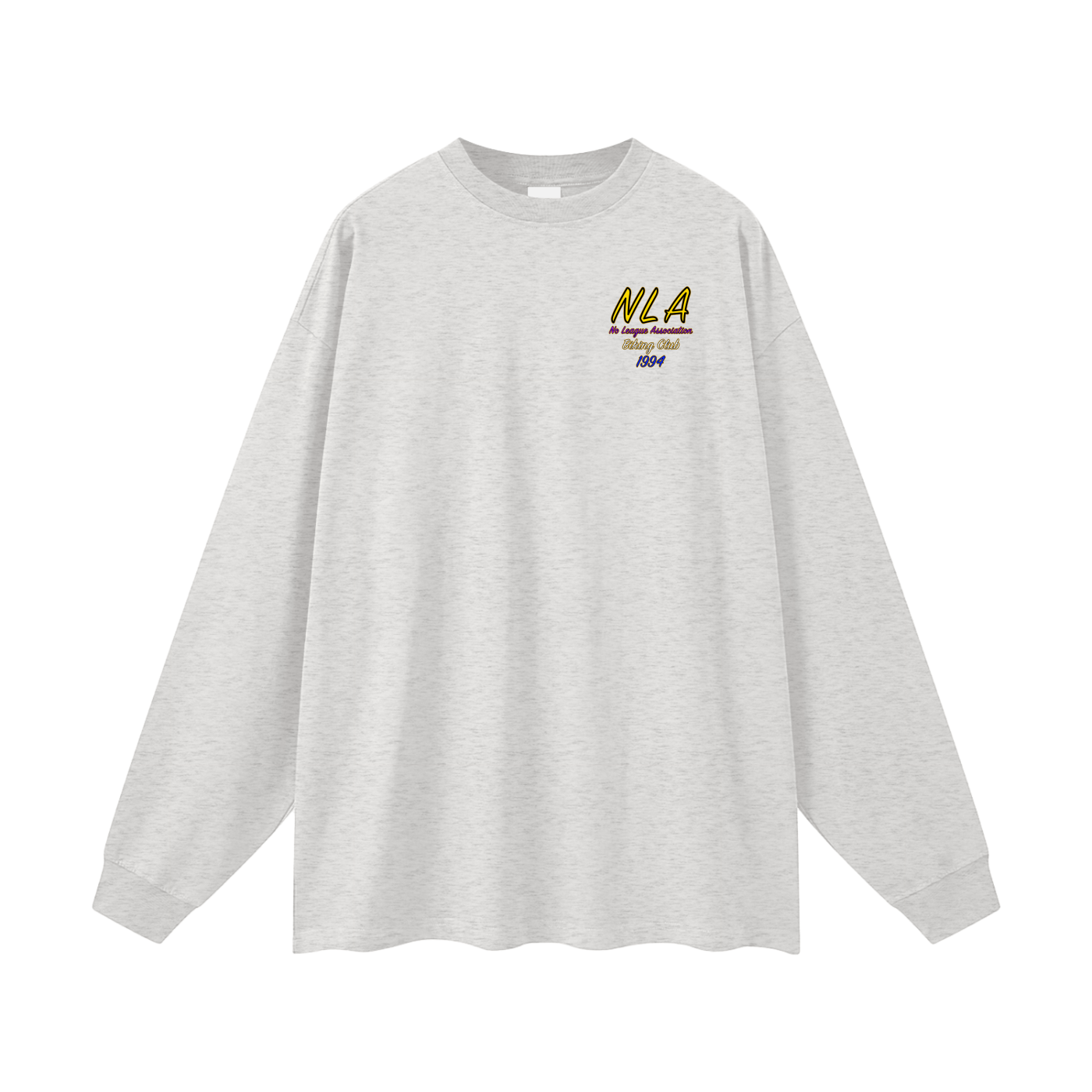 NLA Biking Club Oversized Long Sleeve T-Shirt