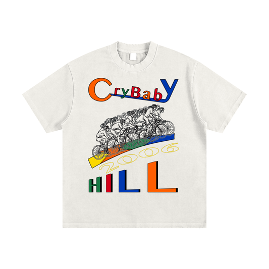 Crybaby Hill Cyclists Heavyweight Tee