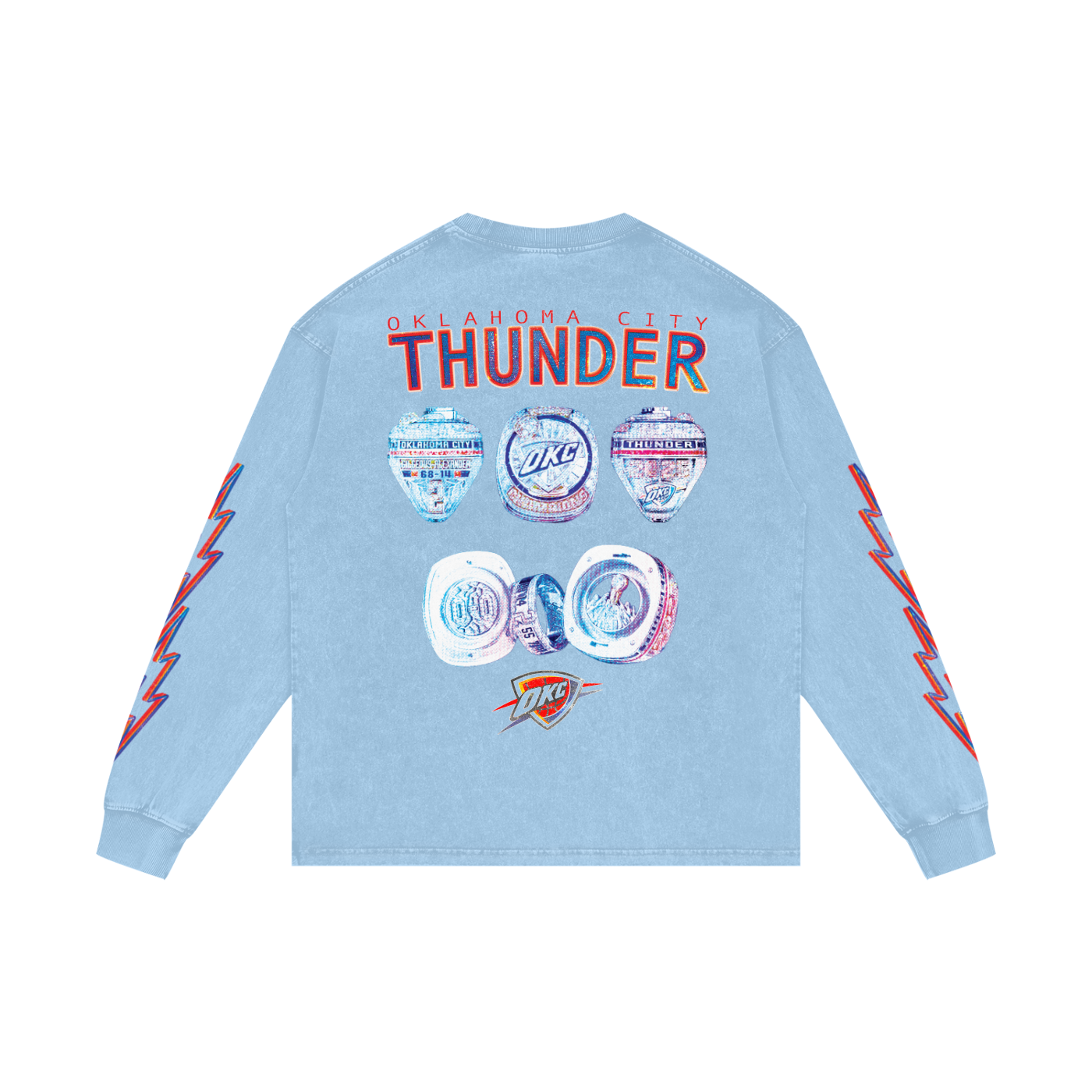 OKC Thunder 2025 Champions Long Sleeve T-Shirt