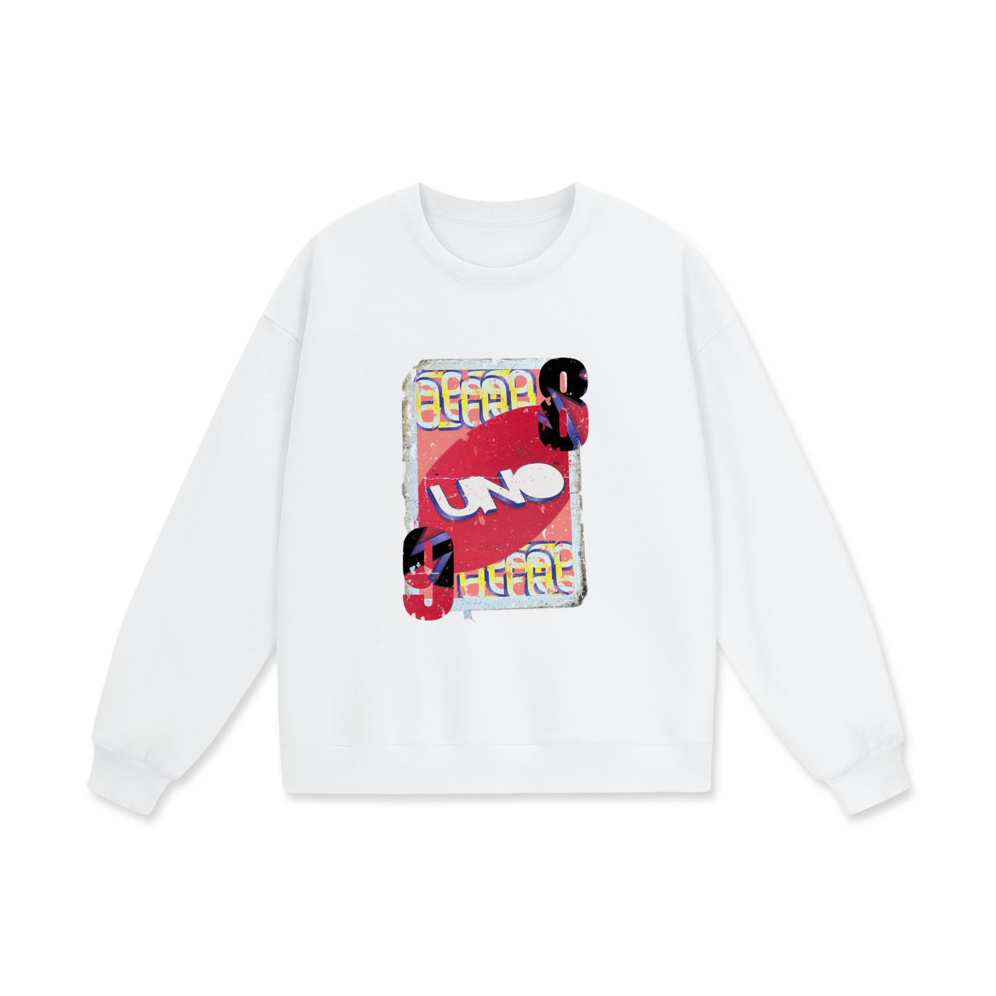 9 UNO 8 Oversized Sweatshirt