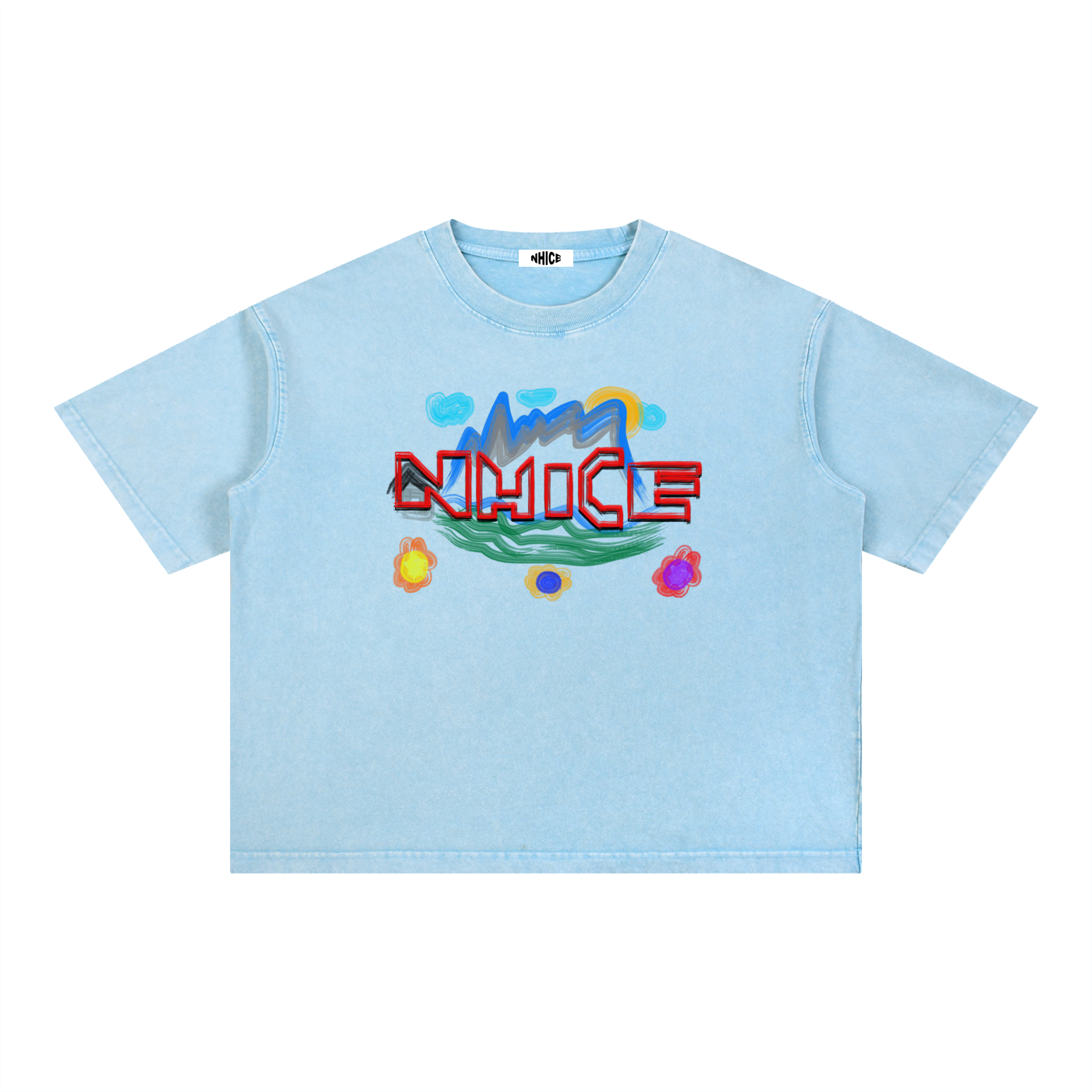 NHICE Backdrop T-Shirt